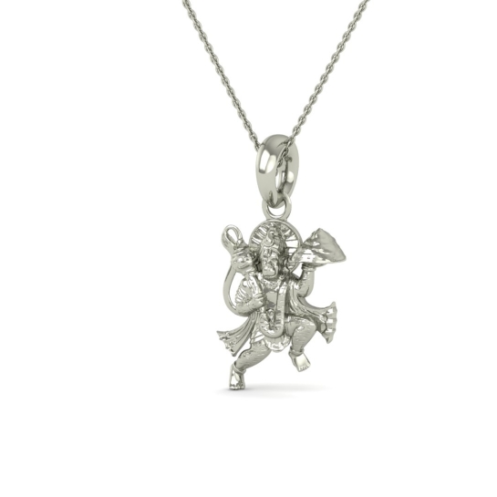 22K-1.6GM Yellow Gold Lord Hanuman Locket Pendant For Men and Women