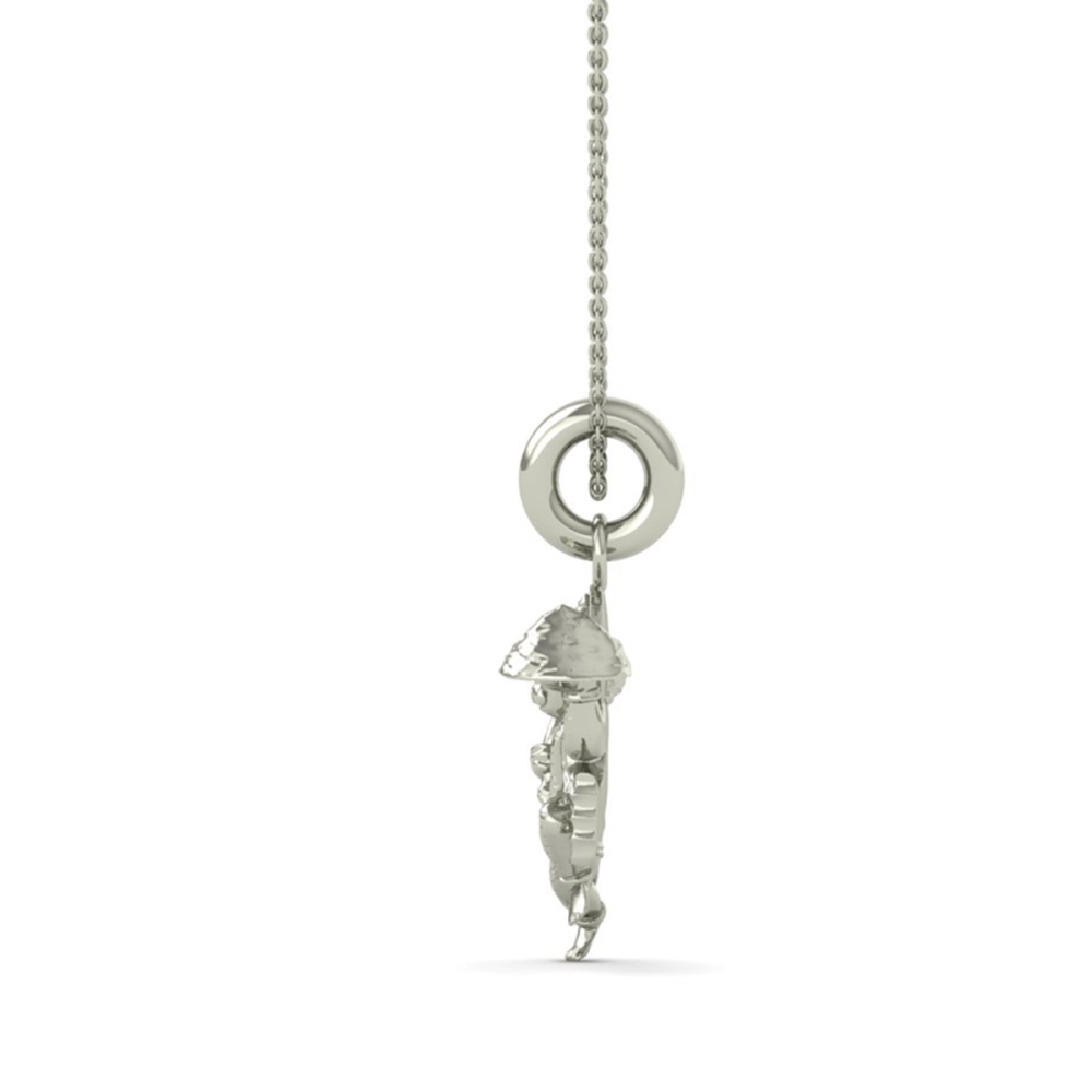  24K-2.2GM Yellow Gold Lord Hanuman Locket Pendant For Men and Women