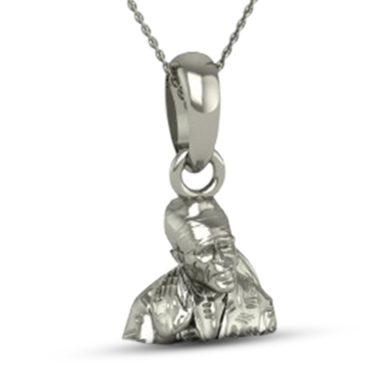 24K-3.2GM Yellow Gold Lord Sai Baba Locket Pendant For Men and Women