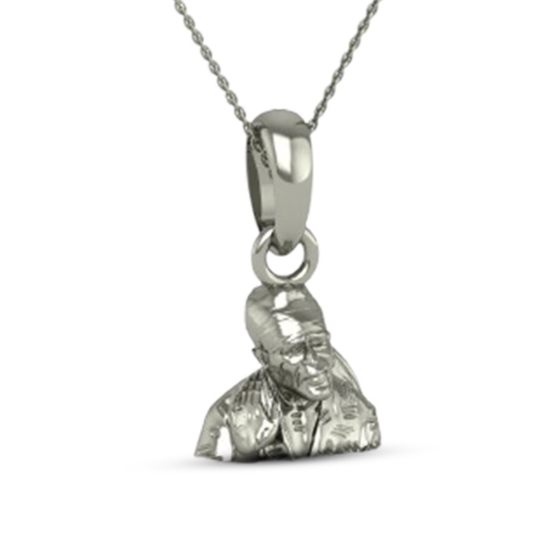 24K-2.2GM Yellow Gold Lord Sai Baba Locket Pendant For Men and Women