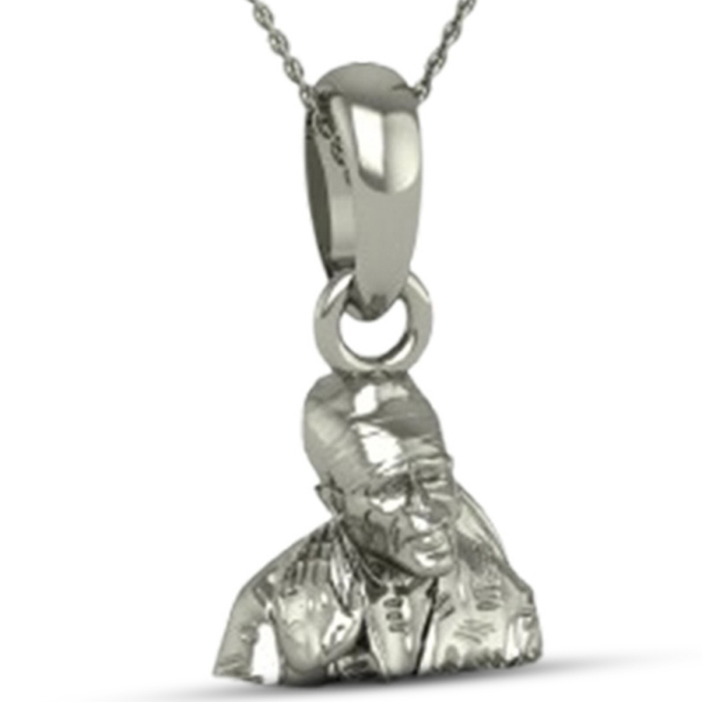 18K-5.2GM Yellow Gold Lord Sai Baba Locket Pendant For Men and Women