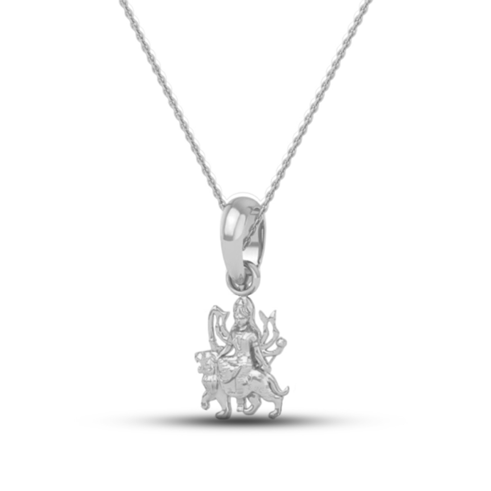 24K-2.2GM Yellow Gold Lord Mata Rani Locket Pendant For Men and Women