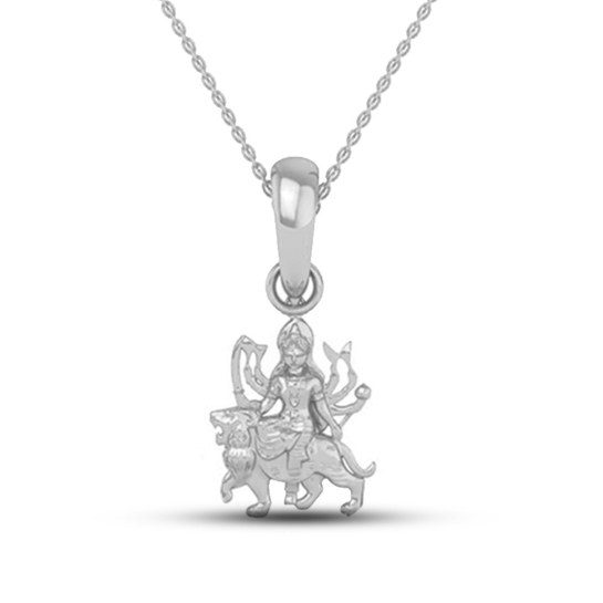 24K-2.2GM Yellow Gold Lord Mata Rani Locket Pendant For Men and Women