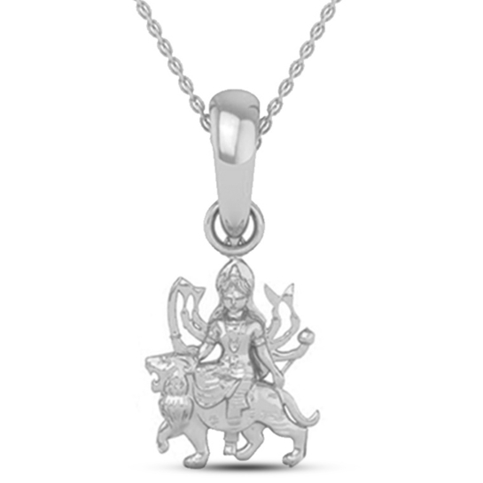 24K-5.2GM Yellow Gold Lord Mata Rani Locket Pendant For Men and Women