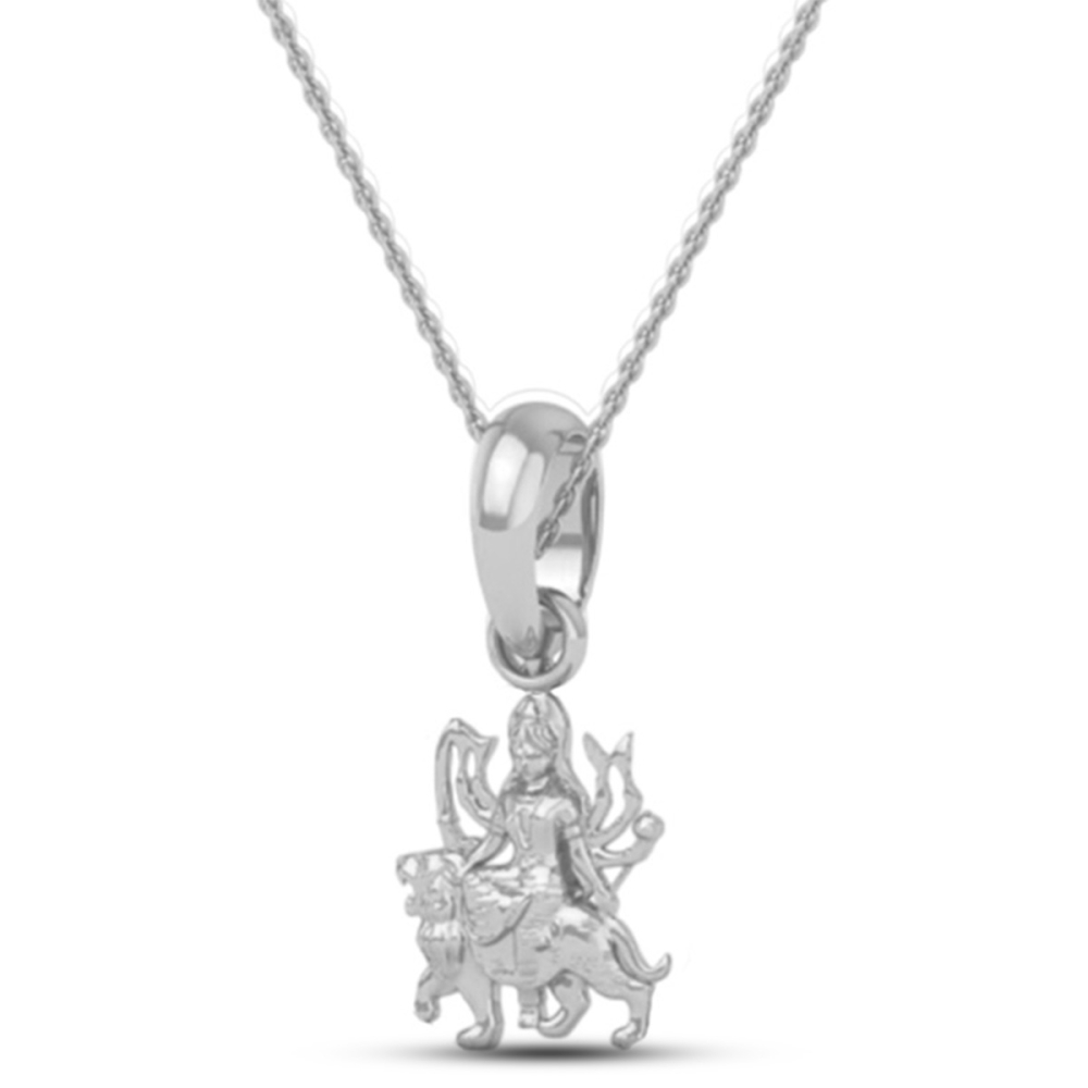 24K-5.2GM Yellow Gold Lord Mata Rani Locket Pendant For Men and Women