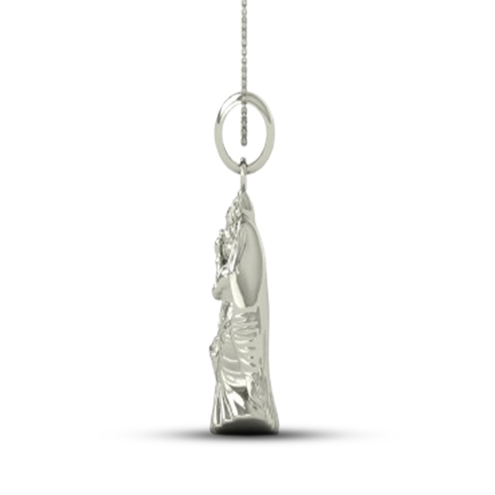 18K-2.2GM Yellow Gold Radhe Krishna Locket Pendant for Men and Women