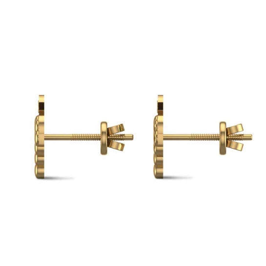 Golden Grape Kids Earrings