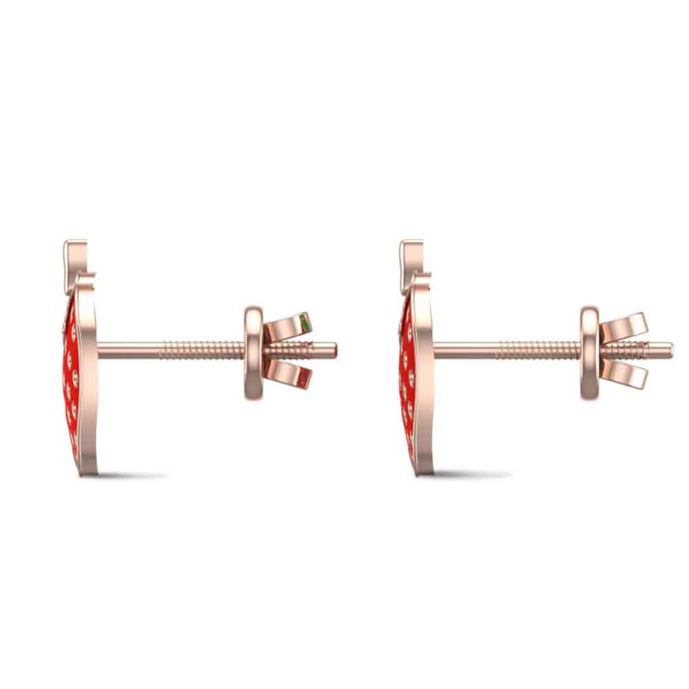 Strawberry Bliss Kids Earrings
