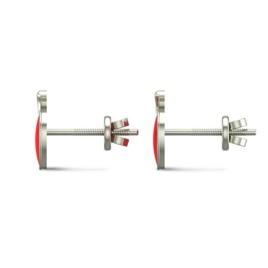 Red Apple Earrings