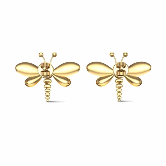 Sapphire Flutter Earing