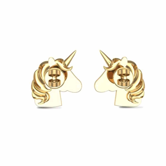 Rainbow Unicorn Kids Earrings