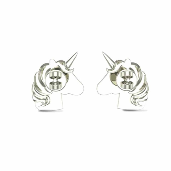 Rainbow Unicorn Kids Earrings
