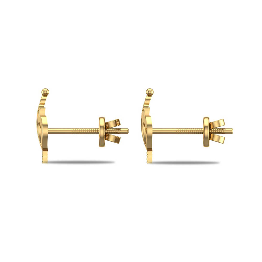 Golden Majesty Earrings