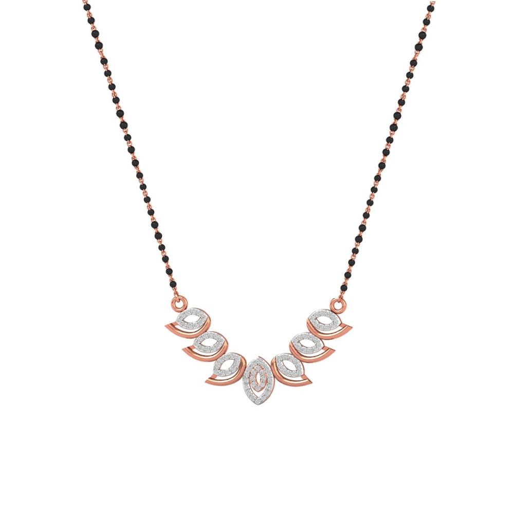 Celestial Petal Mangalsutra