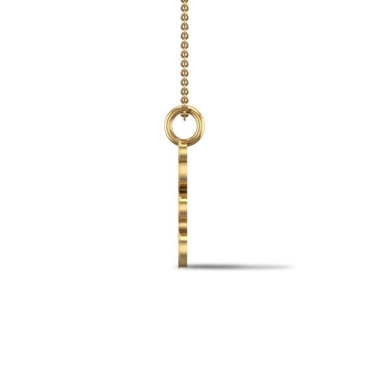 Cuddle Bear Gold Pendant