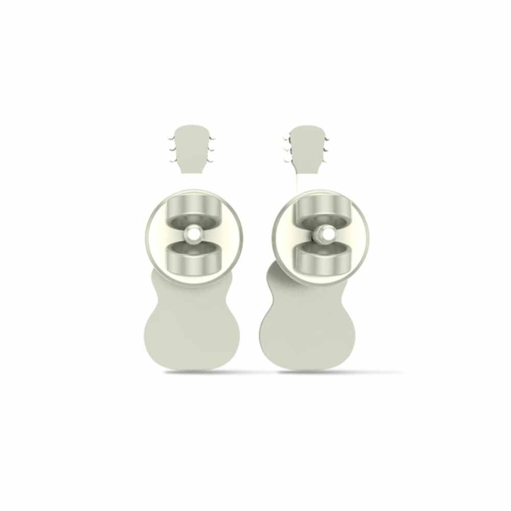 Golden Guitar Earrings