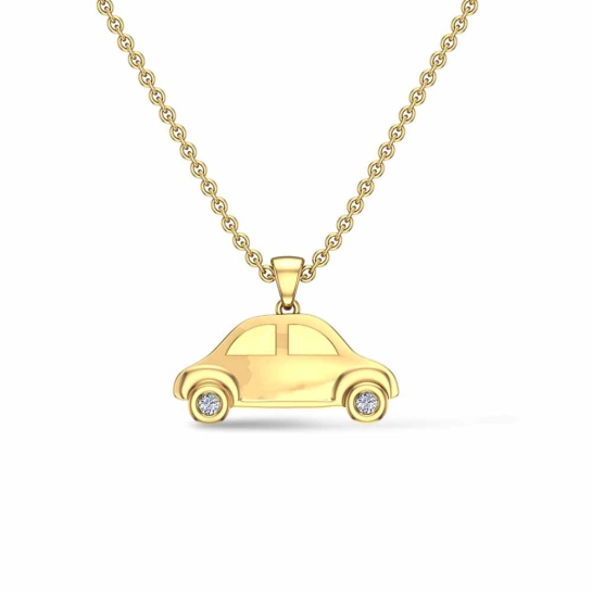 Golden Ride Pendant