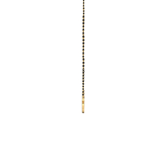Crystal Dewdrop Mangalsutra