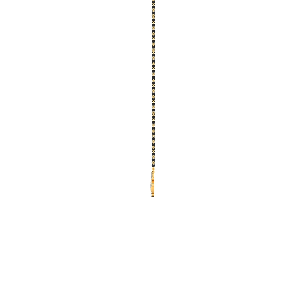 Floral Swirl Mangalsutra