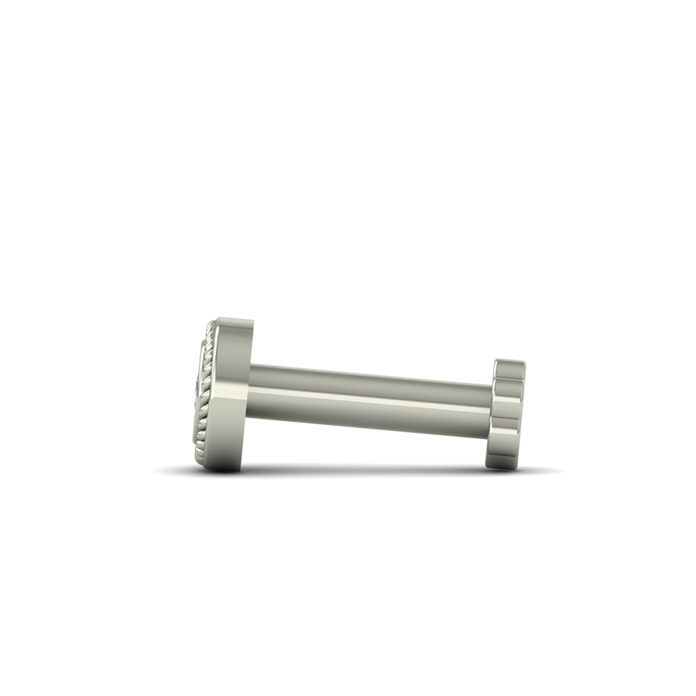 Golden Rope Diamond Stud For Men's
