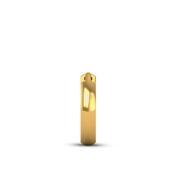 Bold Gold Men’s Hoop