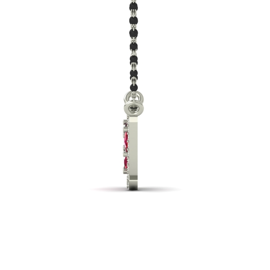 Trinity Spark Diamond Mangalsutra For Women's 