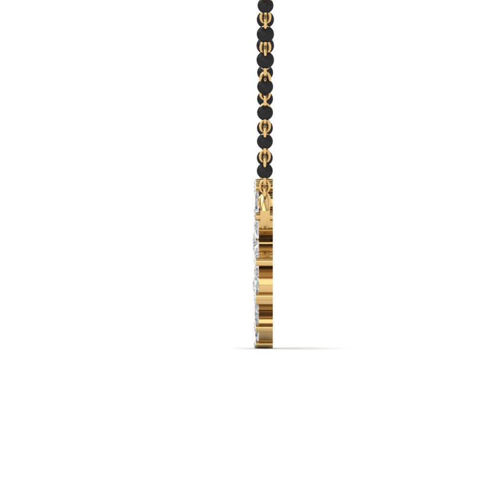 Emerald Blossom Mangalsutra