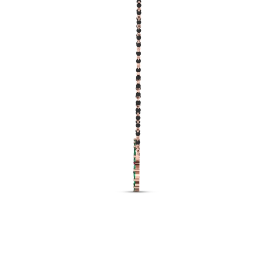 Emerald Blossom Mangalsutra-1