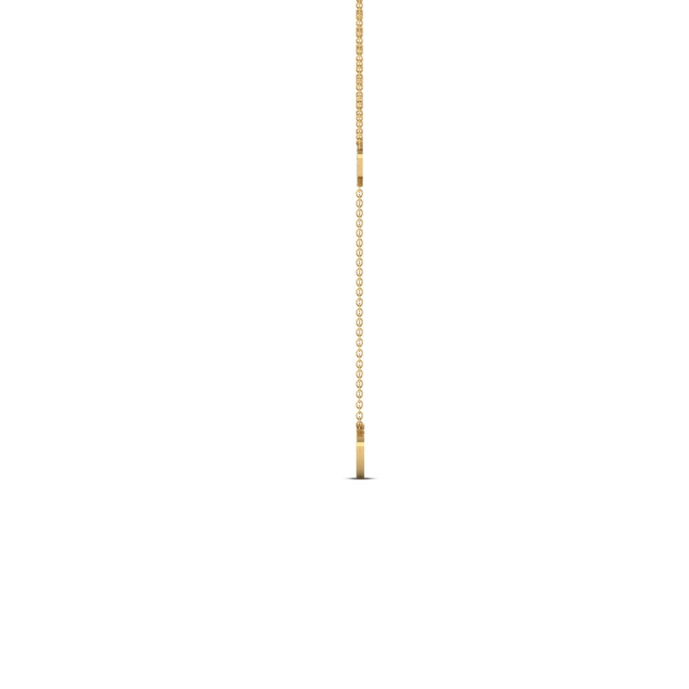 18K/14K Two Heart's Pendant Necklace For Women