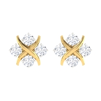 Qadira Gold Stud Earring Qadira Gold Stud Earring