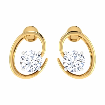 Qanna Gold Stud Earr&hellip;