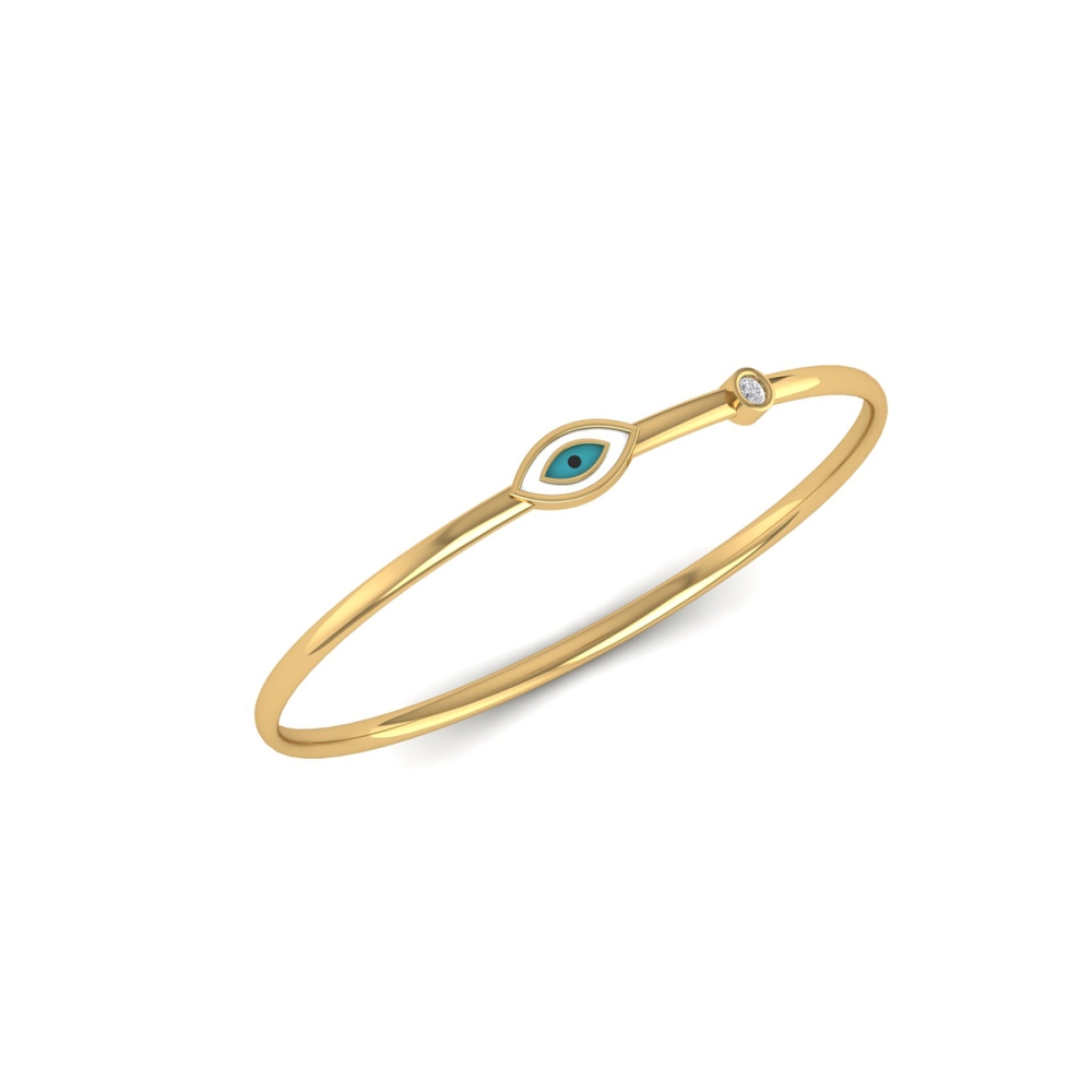 Nazar Suraksha Diamond Bangle