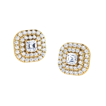 Qasam Gold Stud Earr&hellip;