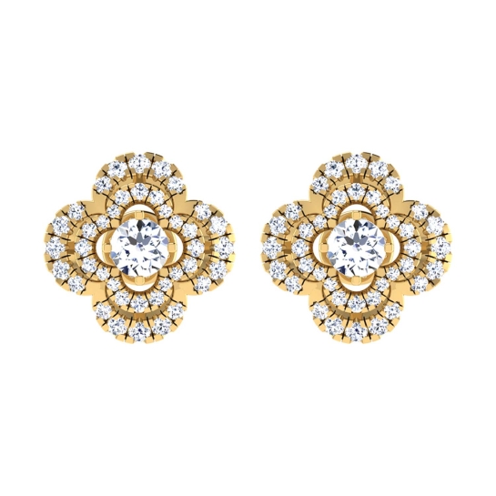 Raagavi Gold Stud Earring