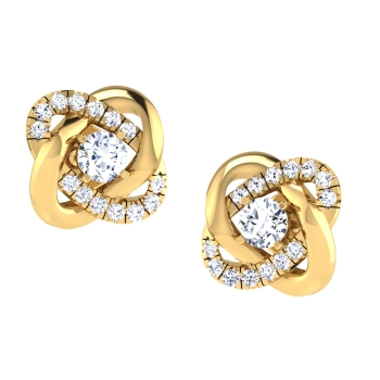 Raaki Gold Stud Earr&hellip;