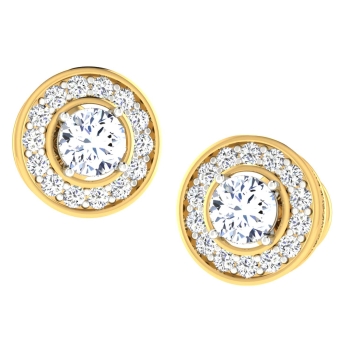 Quish Gold Stud Earr&hellip;