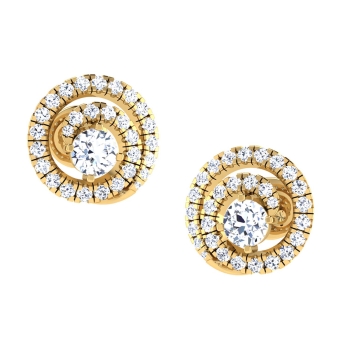 Quasim Gold Stud Ear&hellip;