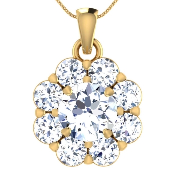 Saanjh Gold Pendant&hellip;
