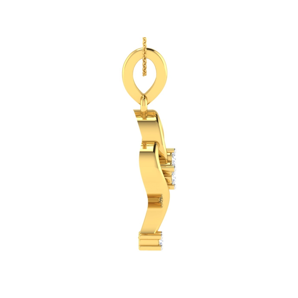Oketa Diamond Pendant