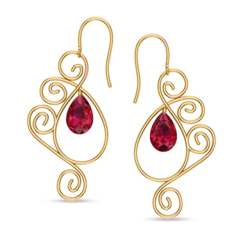 Valeria Ruby Drop Ea&hellip;