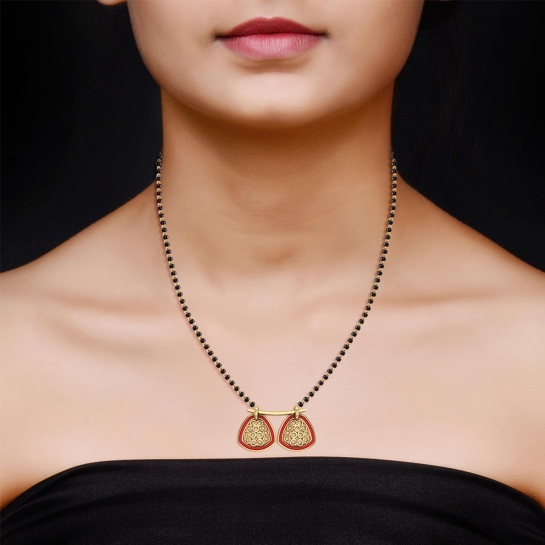 Aastha Mangalsutra Designs in Gold