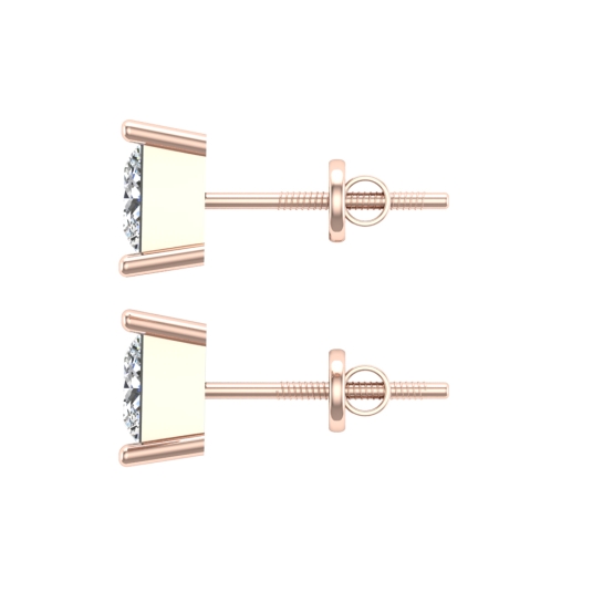 Aaravi Rose Gold Earrings