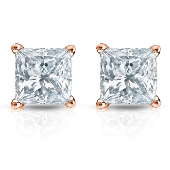Aaravi Rose Gold Earrings