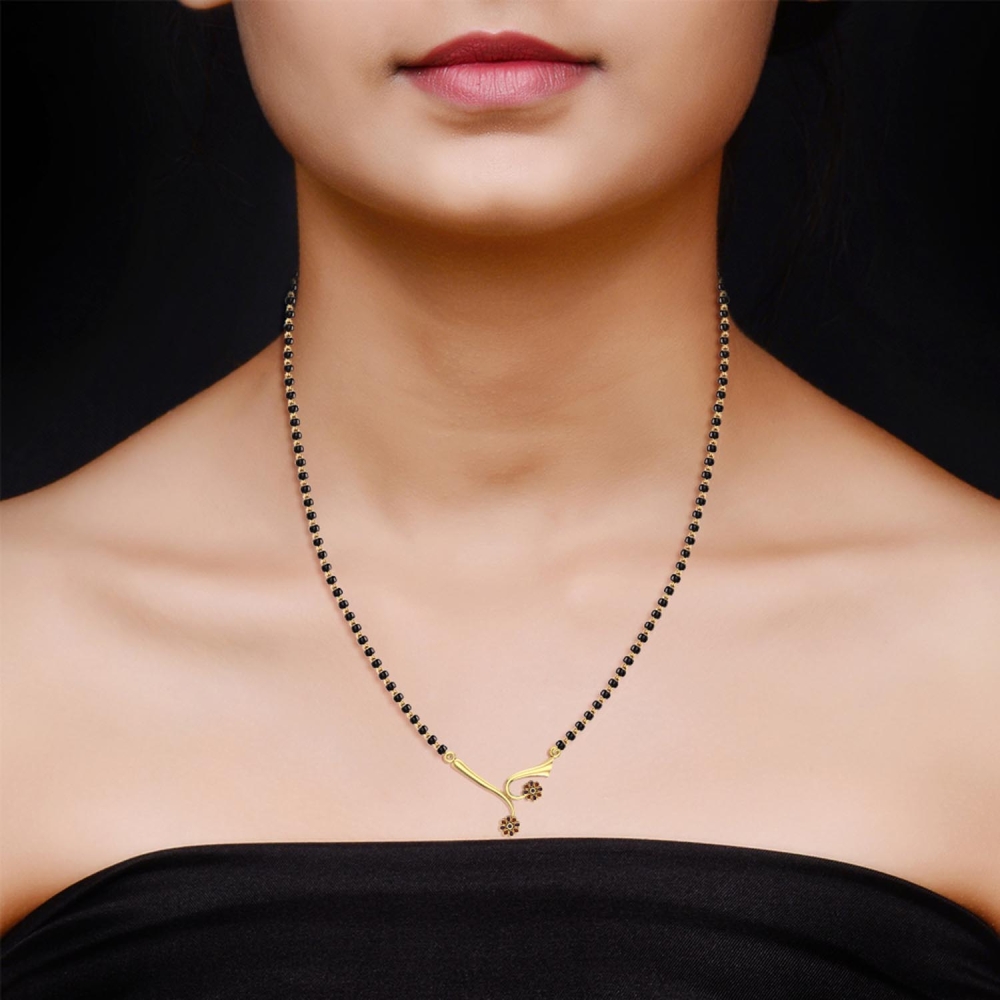 Kajal 18kt  Mangalsutra Designs in Gold