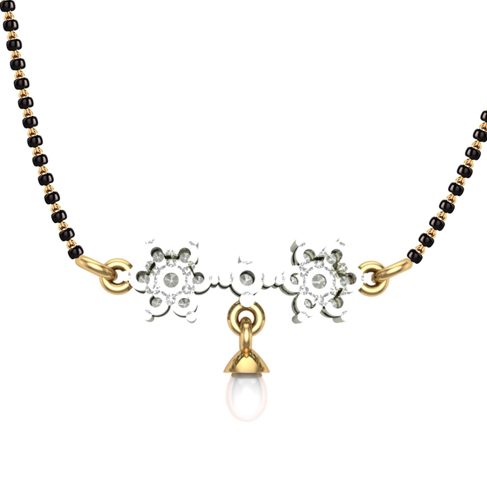 Mahima 18kt Yellow Gold Mangalsutra For Women