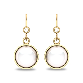 Naomi Pearl Drop Dia&hellip;