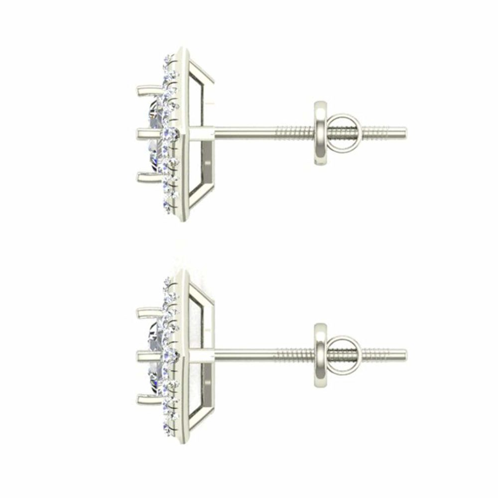 925 Silver Earrings Cubic Stud for Women and Girls