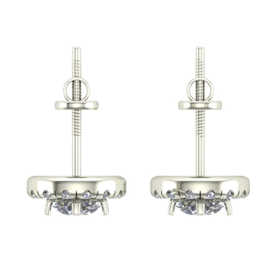 925 Silver Earrings Stud for Women and Girls | Silver Earring For Women