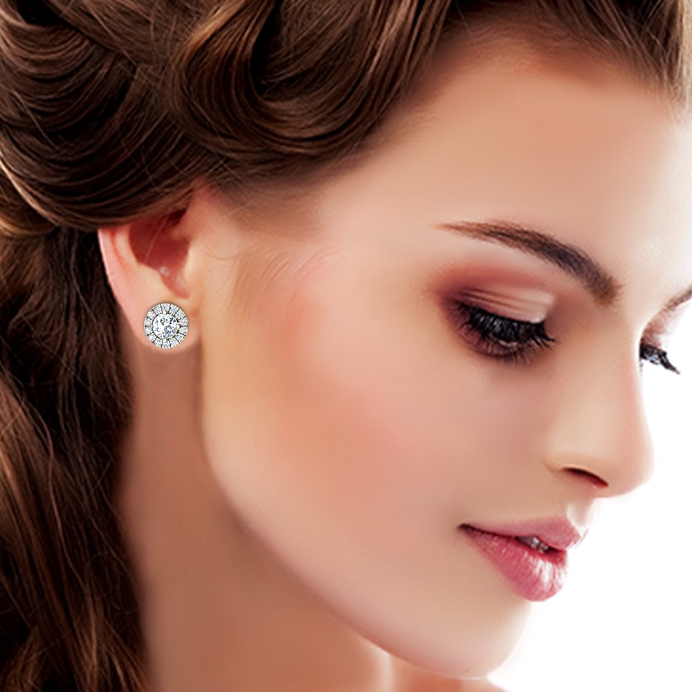 925 Silver Earrings Stud for Women and Girls | Silver Earring For Women