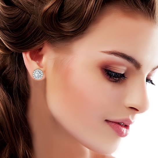 925 Silver Earrings Stud for Women and Girls | Silver Earring For Women